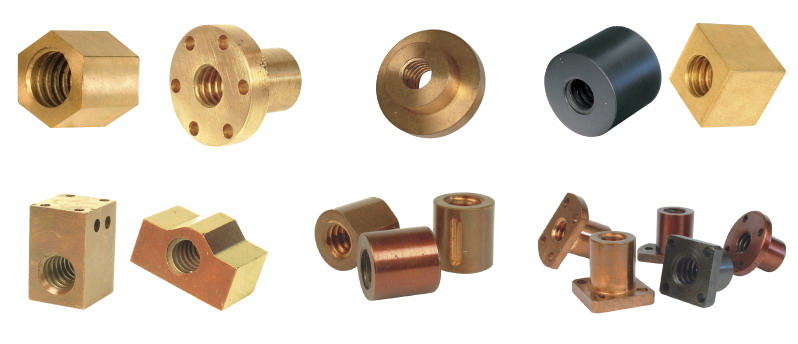 Śruby trapezowe, nakrętki trapezowe DAKAM Śruby trapezowe, nakrętki trapezowe