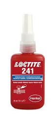 LOCTITE 241 to idealny klej do gwint&oacute;w o niskiej wytrzymałości, stworzony do zabezpieczania małych śrub (do M12) i nakrętek