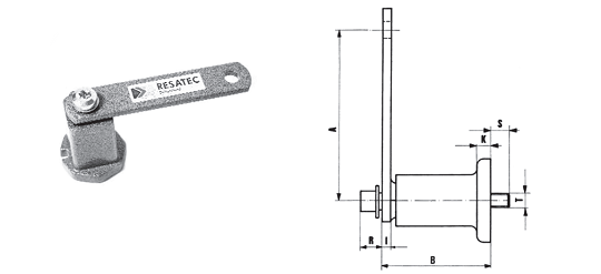 Obraz jest ucieleśnieniem szwajcarskiej inżynierii i niezawodności w dziedzinie technologii napinania, dostosowanej do wymagających środowisk. Kompozycja jest sterylna, techniczna i niezwykle precyzyjna, skupiając się na nierdzewnej wersji uniwersalnego napinacza ze specjalną podstawą montażową &ndash; Typ TE-FB. Dominują w niej lśniące, metaliczne barwy wysokogatunkowej stali nierdzewnej (INOX) oraz głęboka czerń element&oacute;w gumowych, co podkreśla higieniczny charakter i odporność na korozję. Całość jest osadzona w kontekście autoryzowanego polskiego dystrybutora DAKAM. W centrum uwagi, na czystej, metalowej lub białej powierzchni, znajduje się napinacz nierdzewny RESATEC Typ TE-FB: &bull;	Materiał Premium: Kluczowy element wizualny &ndash; korpus, podstawa montażowa (FB - Foot Base) oraz ramię napinacza wykonane są w całości ze stali nierdzewnej. Ich jasna, matowa lub lekko polerowana powierzchnia wizualnie komunikuje odporność na korozję, chemikalia i łatwość czyszczenia, co jest niezbędne w przemyśle spożywczym, farmaceutycznym czy chemicznym. &bull;	Solidna podstawa FB: Wyraźnie widoczna jest zintegrowana, płaska podstawa montażowa z otworami, kt&oacute;ra odr&oacute;żnia model TE-FB od standardowego TE-I. Ta cecha wizualnie komunikuje stabilność i łatwość montażu na płaskich powierzchniach maszyn. &bull;	Elementy gumowe: Widoczne są charakterystyczne elementy sprężynujące na bazie gumy, kt&oacute;re kontrastują z metaliczną obudową. Symbolizują one bezobsługowe, samonastawne napinanie i tłumienie drgań. &bull;	Marka Premium: Na metalowym korpusie widoczne jest wyraźne, precyzyjnie wykonane logo "RESATEC" oraz oznaczenie "TYPE TE-FB", co jest gwarancją autentyczności i szwajcarskiej jakości. Tło jest subtelnie rozmyte (efekt bokeh), ale jednoznacznie wskazuje na profesjonalną, wielkoskalową dystrybucję na terenie Polski: &bull;	Nowoczesny magazyn DAKAM: W tle widać rzędy wysokich regał&oacute;w magazynowych, wypełnionych uporządkowanymi, oryginalnymi opakowaniami RESATEC. Duża ilość towaru na stanie wizualnie potwierdza status "sprawdzonego dystrybutora". &bull;	Logo Dystrybutora: W dyskretnym, ale widocznym miejscu umieszczone jest logo DAKAM, z dopiskiem "Autoryzowany Dystrybutor RESATEC", co buduje jego markę jako zaufanego partnera w dziedzinie technologii napęd&oacute;w. Obraz niesie jasny komunikat: "Jako autoryzowany polski dystrybutor DAKAM, posiadamy na stanie specjalistyczne, nierdzewne napinacze RESATEC Typ TE-FB (INOX) z podstawą montażową, idealne do zastosowań w przemyśle spożywczym, farmaceutycznym i chemicznym".