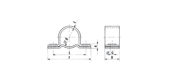 Uchwyt mocujący TYP CK RESATEC Uchwyt mocujący TYP CK