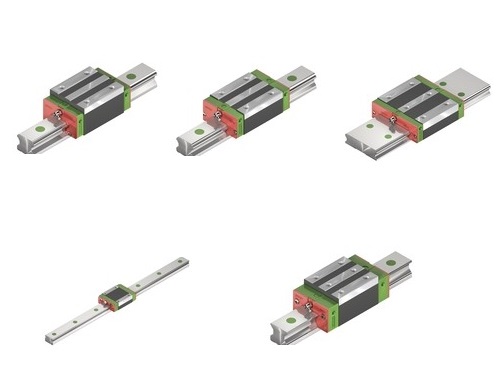 Obraz jest ucieleśnieniem dynamiki, precyzji i inżynierskiej doskonałości, kt&oacute;re są wizyt&oacute;wką marki HIWIN. Kompozycja łączy w sobie sterylny, high-tech'owy wizerunek w&oacute;zk&oacute;w i szyn profilowych z profesjonalizmem i zaufaniem, jakie budzi autoryzowany polski dystrybutor DAKAM. Dominują w niej chłodne barwy polerowanej stali, przełamane charakterystycznymi dla HIWIN akcentami kolorystycznymi (zieleń/czerwień). W centrum uwagi, na czystej, metalowej lub białej powierzchni, znajduje się starannie zaaranżowany zestaw prowadnic i w&oacute;zk&oacute;w liniowych HIWIN: &bull;	Szyna profilowa (Rail): Długa, idealnie prosta szyna z perfekcyjnie wyszlifowanymi bieżniami. Jej lustrzana powierzchnia odbija światło, podkreślając niskie tarcie i wysoką jakość stali. &bull;	W&oacute;zek liniowy (Block): Na szynie osadzony jest masywny, precyzyjnie wykonany w&oacute;zek (np. popularnej serii HG lub niskoprofilowej EG). &bull;	Kluczowy detal &ndash; Kolorowe zakończenia: Wyraźnie widoczne są charakterystyczne zielone (dla serii kulkowych) lub czerwone (dla serii wałeczkowych RG) zakończenia w&oacute;zka (uszczelnienia). Ten detal natychmiast identyfikuje markę HIWIN w świecie automatyki. &bull;	Marka Premium: Na bocznej, szlifowanej powierzchni w&oacute;zka widoczne jest wyraźne, laserowo grawerowane logo "HIWIN" oraz kod modelu, co jest gwarancją autentyczności. Tło jest subtelnie rozmyte (efekt bokeh), ale jednoznacznie wskazuje na profesjonalną, wielkoskalową dystrybucję na terenie Polski: &bull;	Nowoczesny magazyn DAKAM: W tle widać rzędy wysokich regał&oacute;w magazynowych. Są one wypełnione oryginalnymi pudełkami z w&oacute;zkami oraz długimi tubami/wiązkami szyn, co wizualnie potwierdza ogromną dostępność magazynową. &bull;	Centrum Konfekcjonowania: W dalszym planie może być widoczny fragment profesjonalnej piły do cięcia szyn, co sygnalizuje usługę cięcia na wymiar. &bull;	Logo Dystrybutora: W dyskretnym, ale widocznym miejscu umieszczone jest logo DAKAM, z dopiskiem "Autoryzowany Dystrybutor HIWIN", co buduje jego markę jako zaufanego partnera. Obraz niesie jasny komunikat: "Jako czołowy polski dystrybutor DAKAM, posiadamy na stanie pełen asortyment oryginalnych w&oacute;zk&oacute;w i prowadnic liniowych HIWIN, dostępnych natychmiast z naszego magazynu, wraz z profesjonalną usługą cięcia szyn na wymiar".